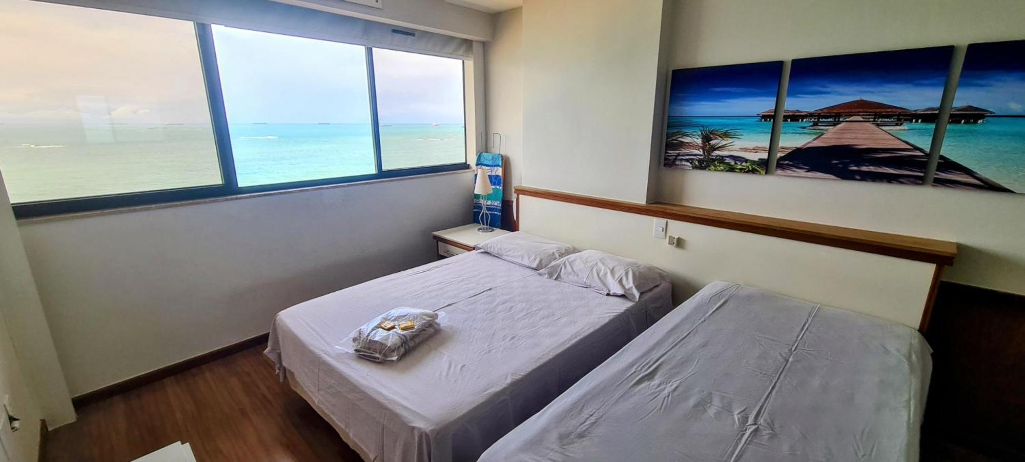 Flat Pasargada 906, Free Bikes, Pe Na Praia 빌라베야 외부 사진